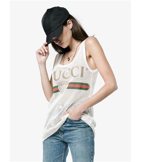 gucci tank top fake|gucci cropped top.